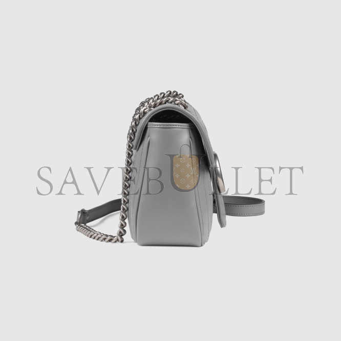 G*u*i gg marmont small shoulder bag 443497 (26*15*7cm)